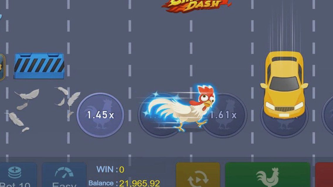 Chicken Dash · Tampilan Aplikasi STARLIGHT77
